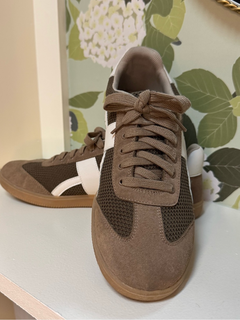 Eileen Fisher suede sneakers